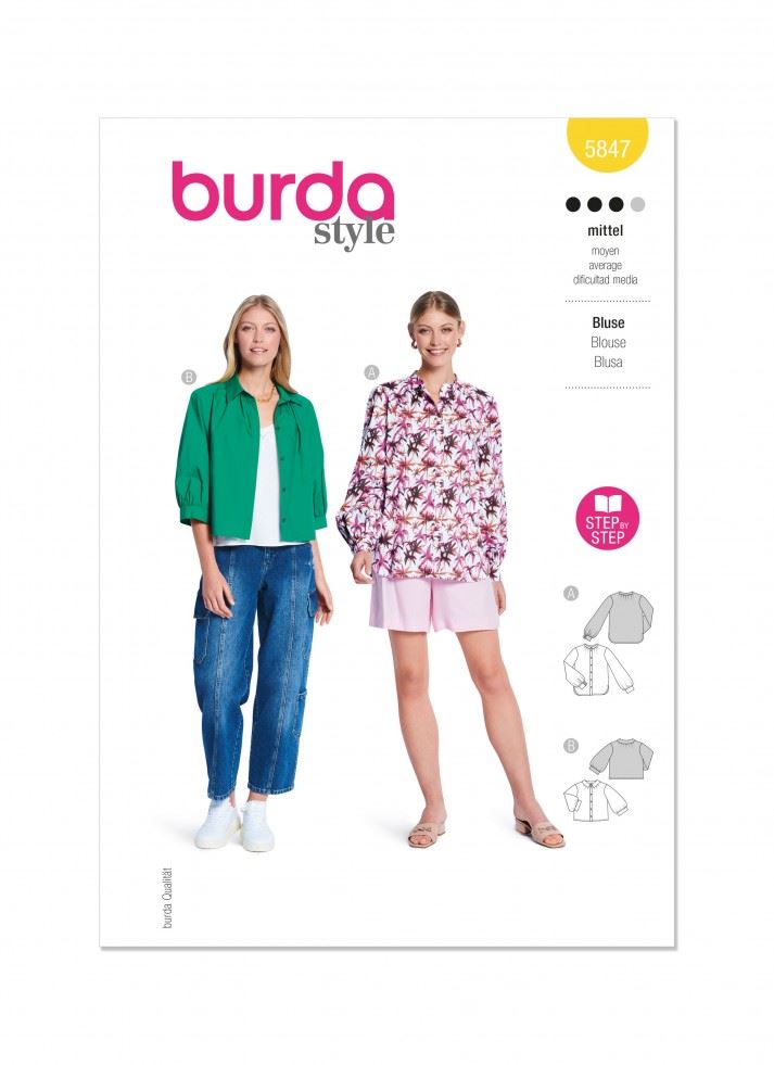 Burda Sewing Pattern 5847
