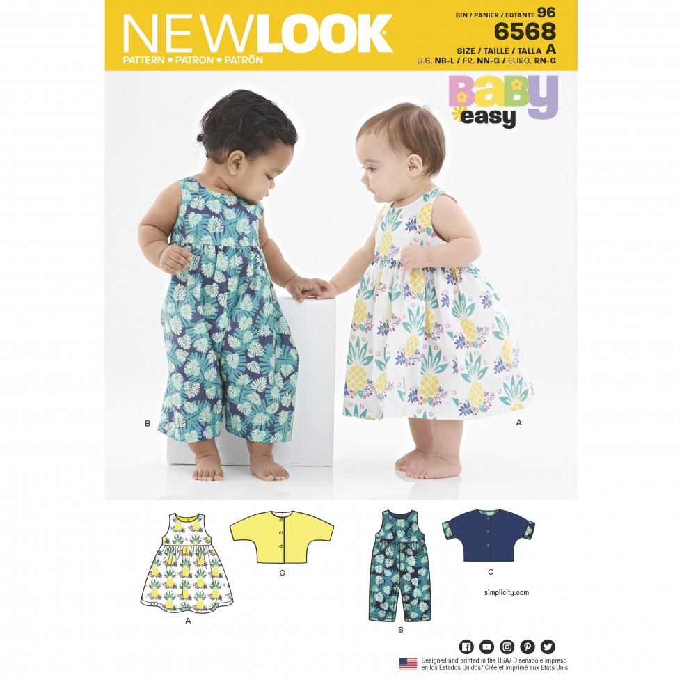New Look Paper Sewing Pattern 6568
 