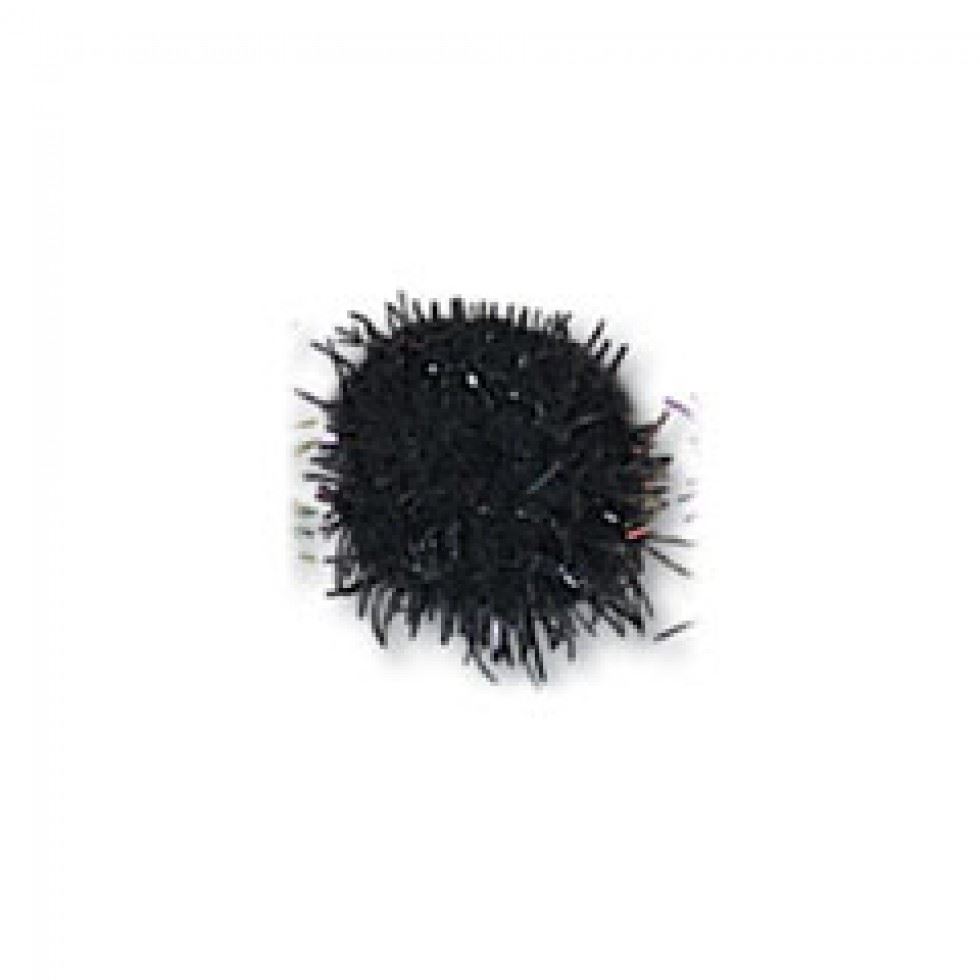 Trimits Pom Poms Metallic Black
 
