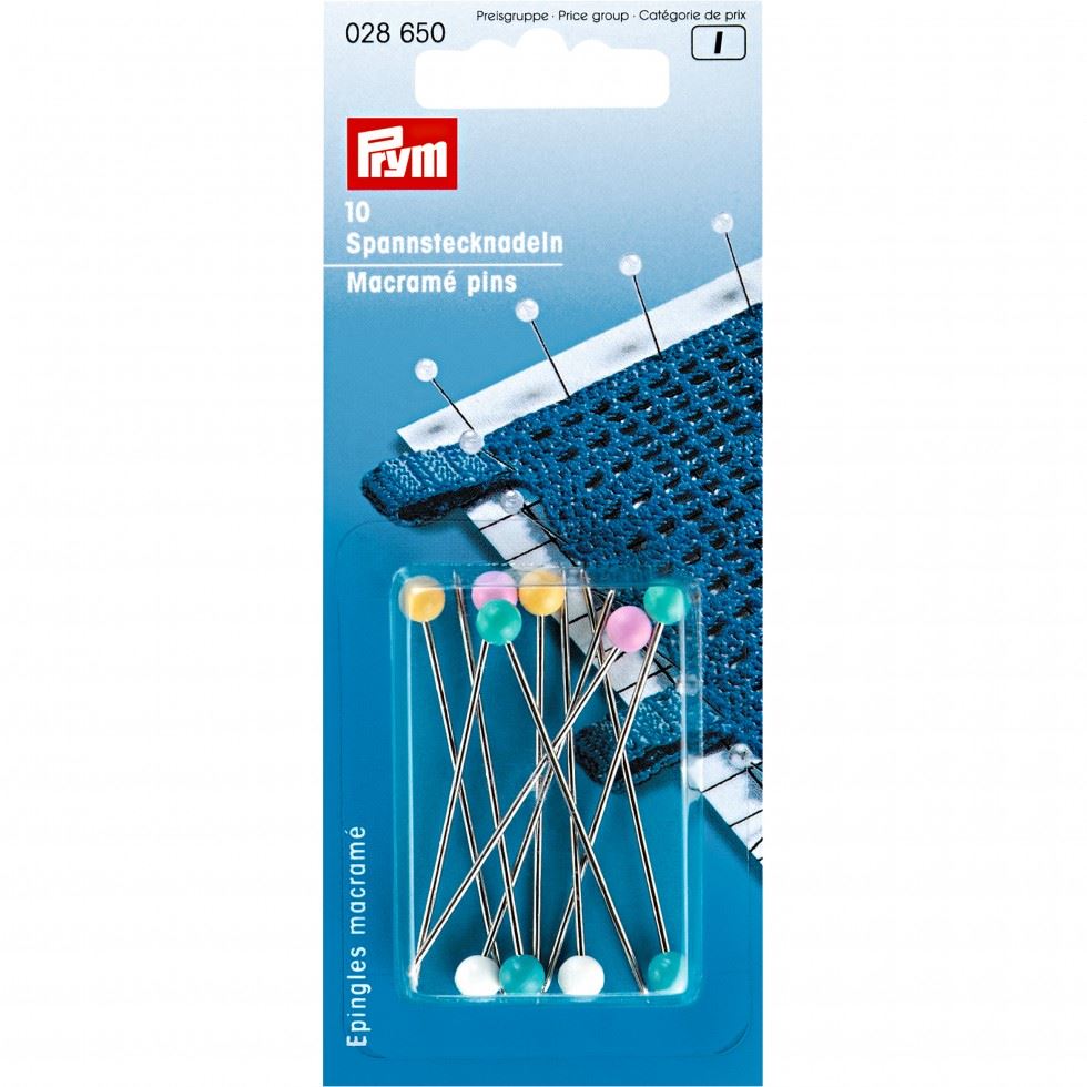 Prym Plastic Headed Pins
 
