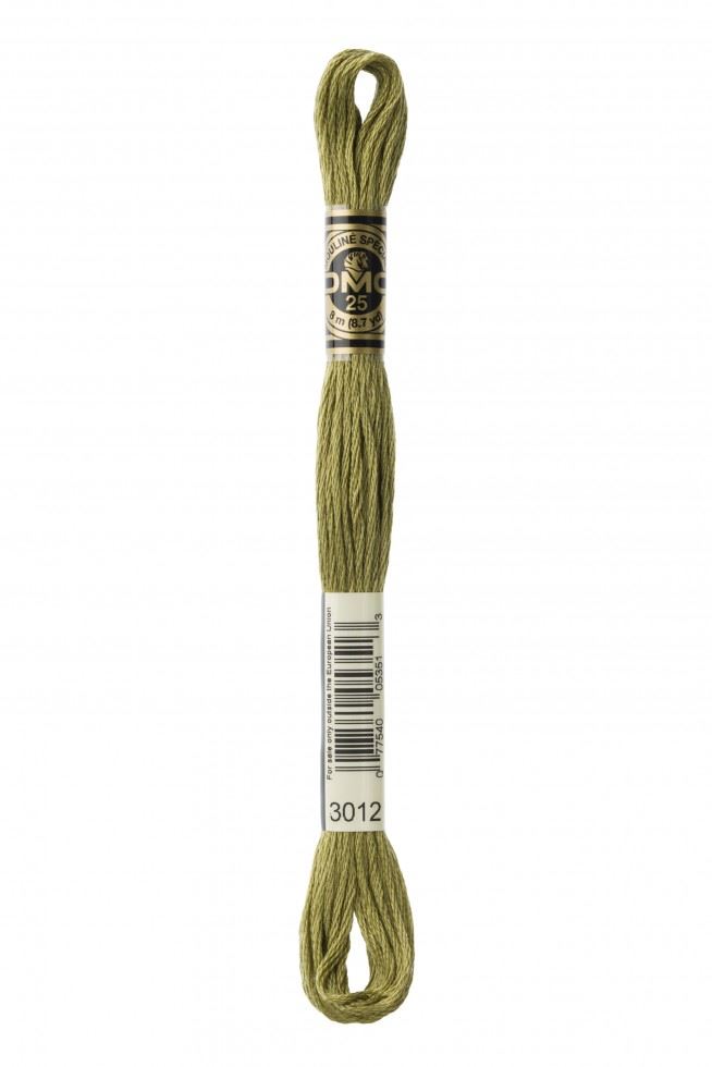 Dmc 3012 Stranded Cotton Embroidery Thread