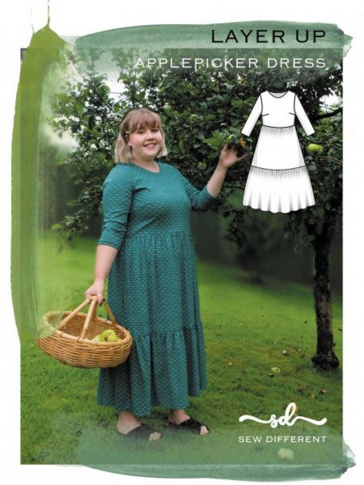 Sew Different Paper Sewing Pattern Applepicker Dress
 