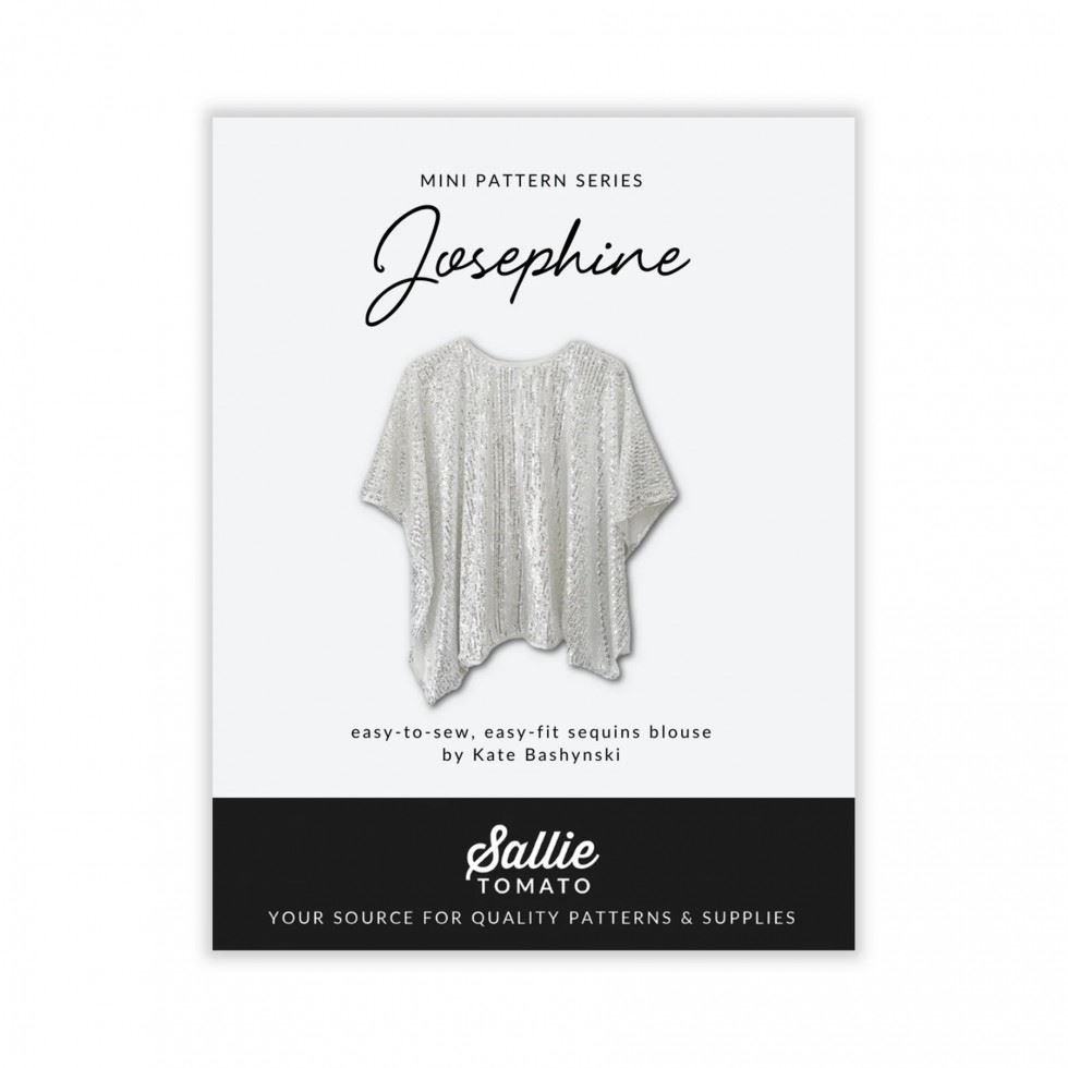 Sallie Tomato Paper Sewing Pattern Josephine Blouse