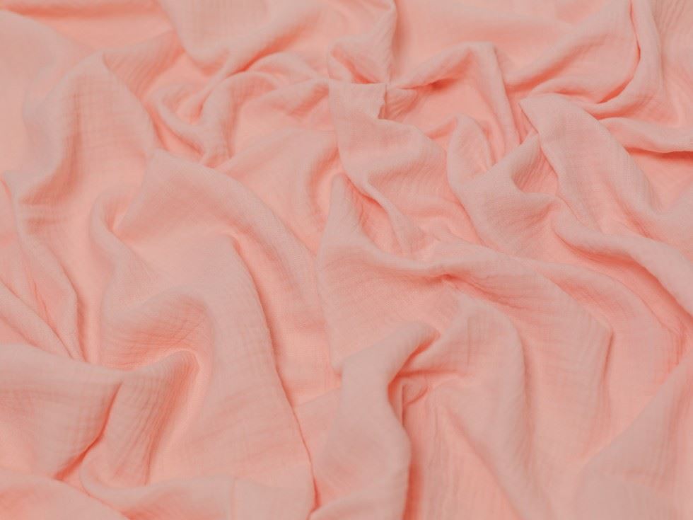 Minerva Core Range Sunset Cotton Double Gauze Fabric