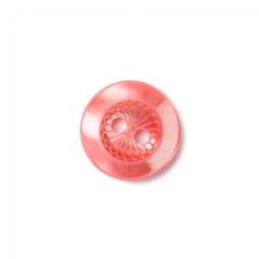 Crendon Round Geometric Inset Buttons (Value Pack) Red
