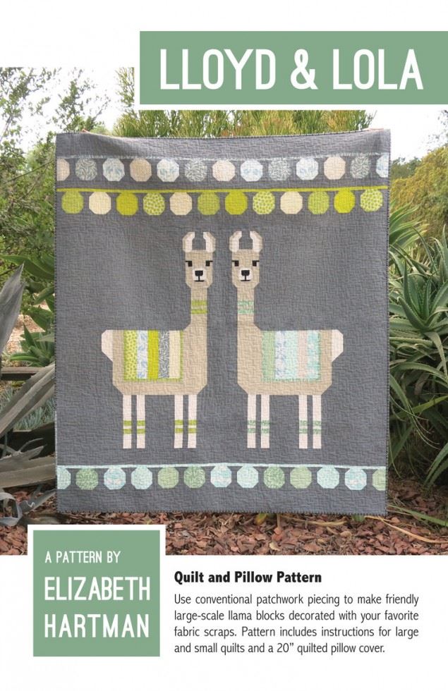 Elizabeth Hartman Quilting Pattern Lloyd & Lola Quilt
 