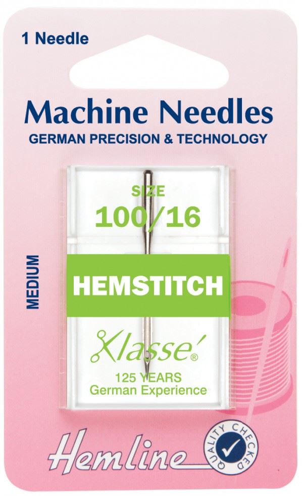 Minerva Hemstitch Wing Machine Needles Hemline H115.100