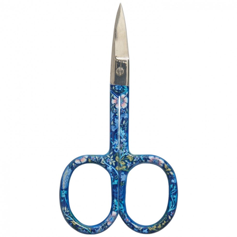 Hobby And Gift Woodblock Floral Embroidery Scissors