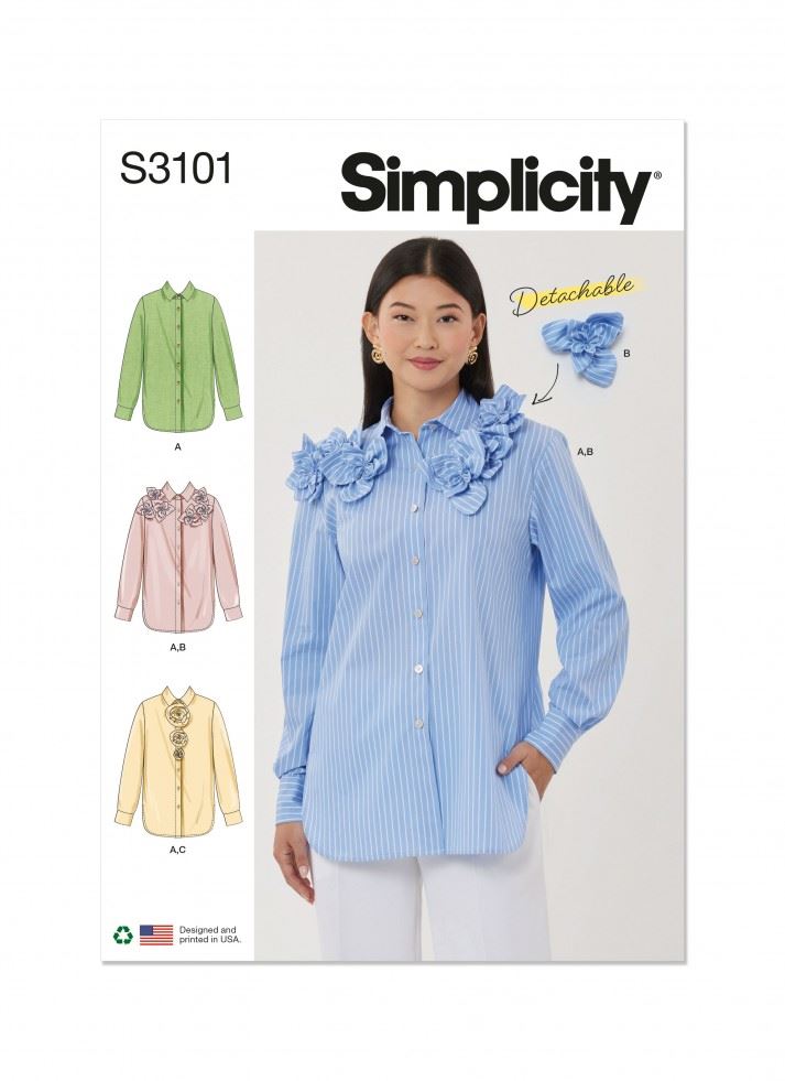 Minerva Sewing Pattern 3101 Simplicity Simplicity-3101-Y5