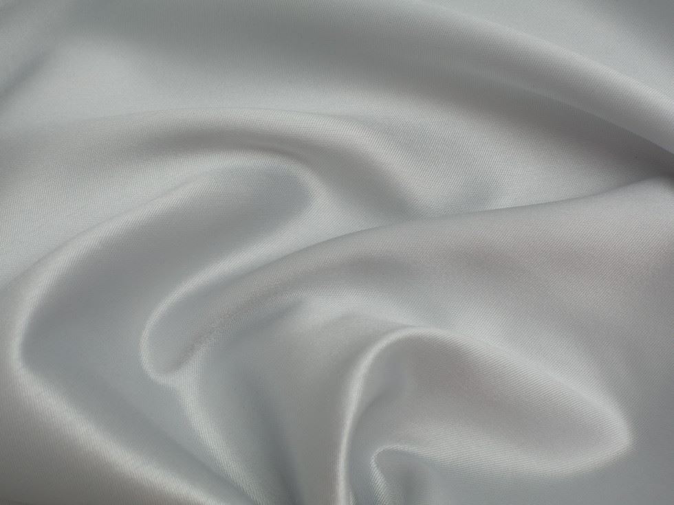 Minerva Core Range Mikado Satin Fabric Silver
 