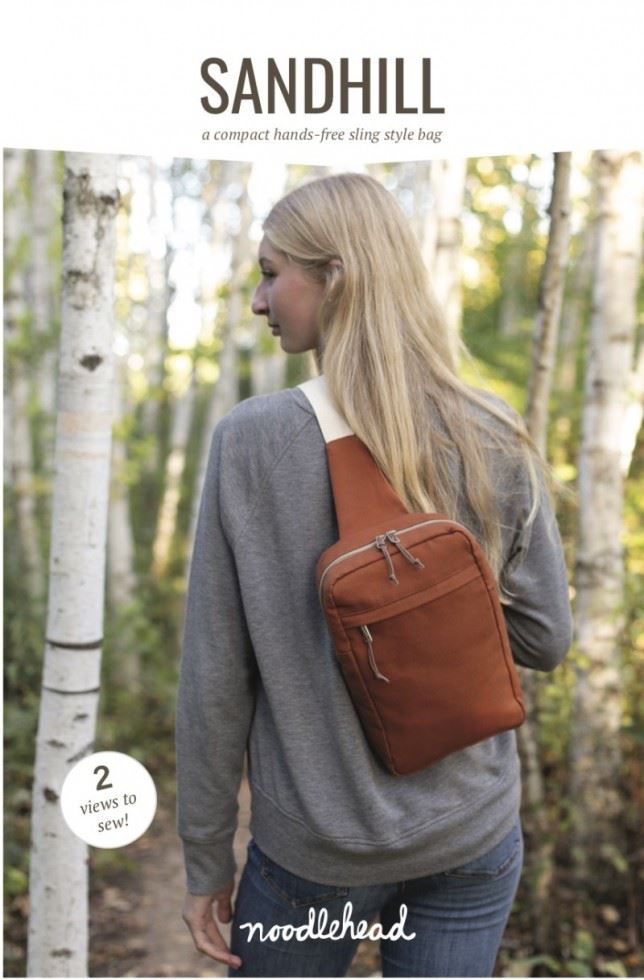 Noodlehead Paper Sewing Pattern Sandhill Sling Bag