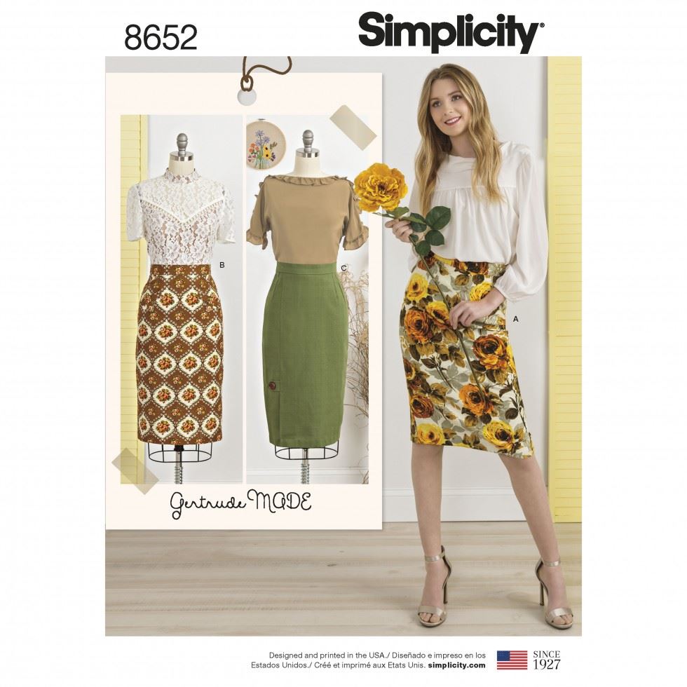 Minerva Sewing Pattern 8652 Simplicity Simplicity-8652-U5