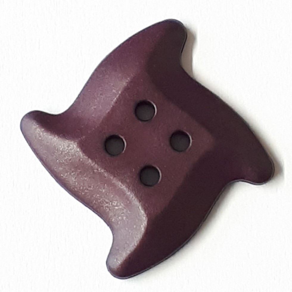 Dill Starfish Geometric Buttons (Value Pack) Wine
 