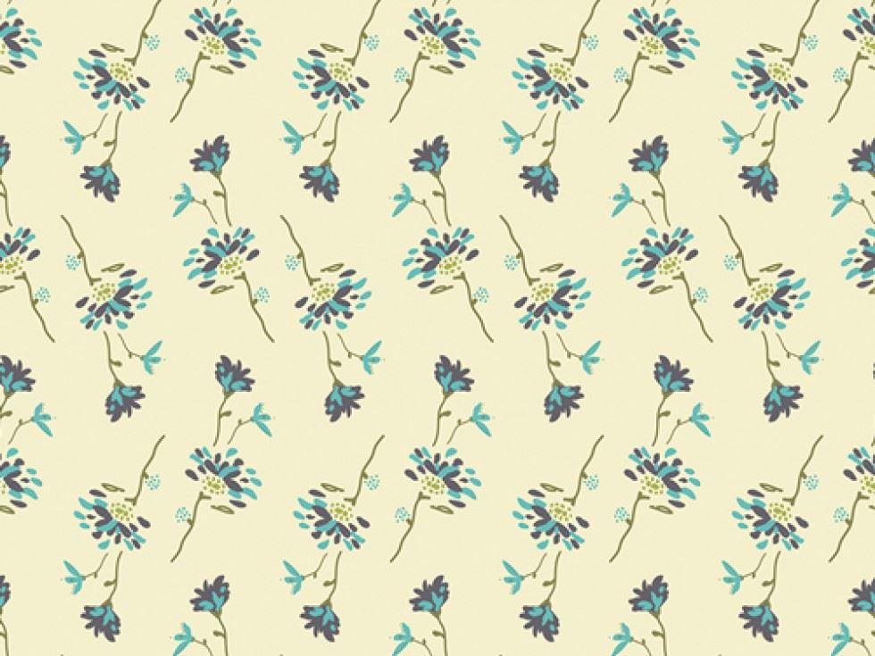 Art Gallery Fabrics Emmy Grace 100% Cotton Poplin Fabric Cool