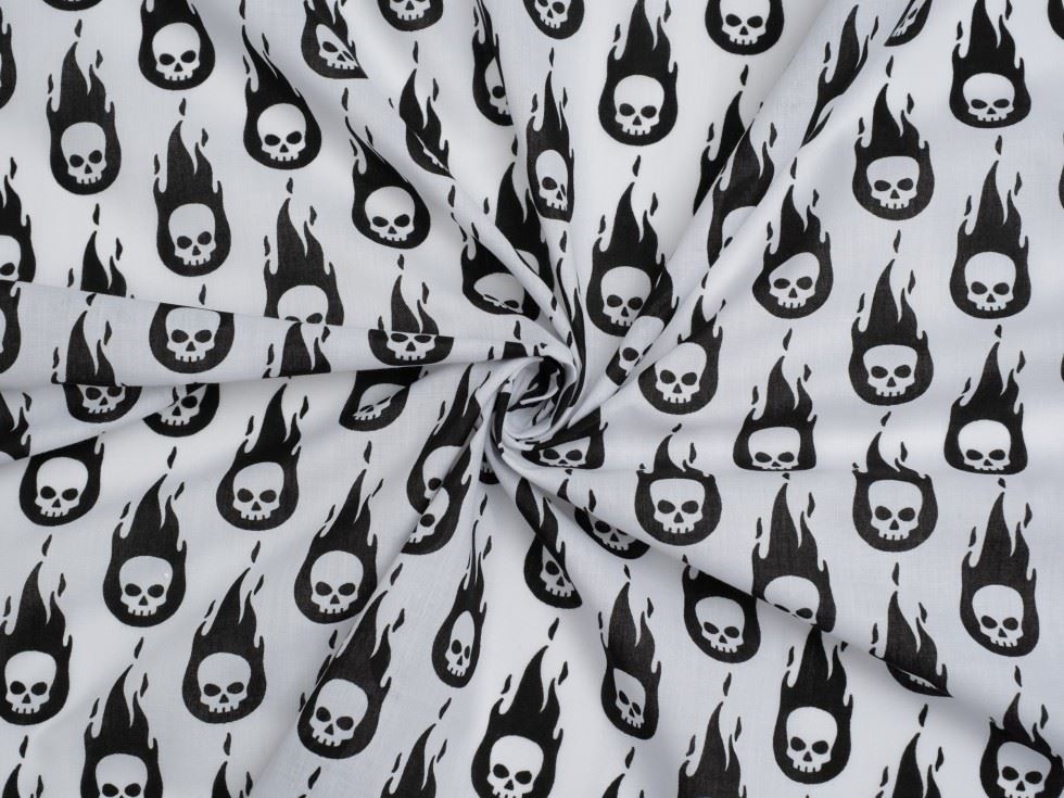 Minerva Printed Polycotton 110cm / 44" Wide - per metre - Picture 3 of 3