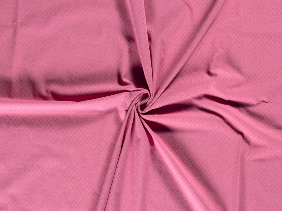 Cotton Dobby Fabric Pink
 