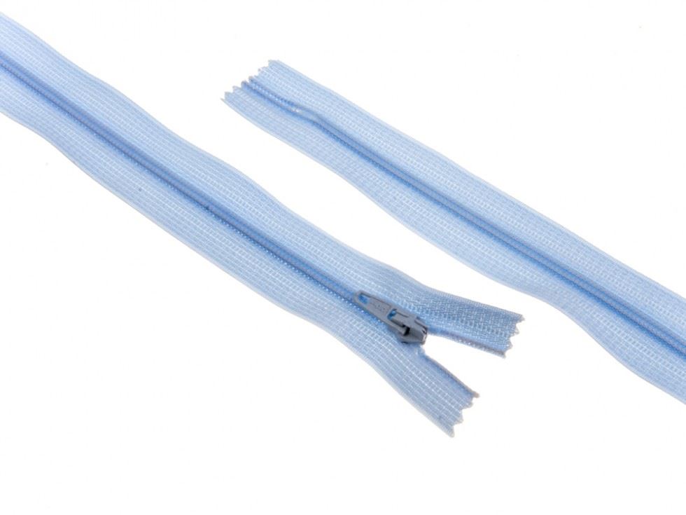 YKK Nylon Closed End Dress Zips Pale Blue