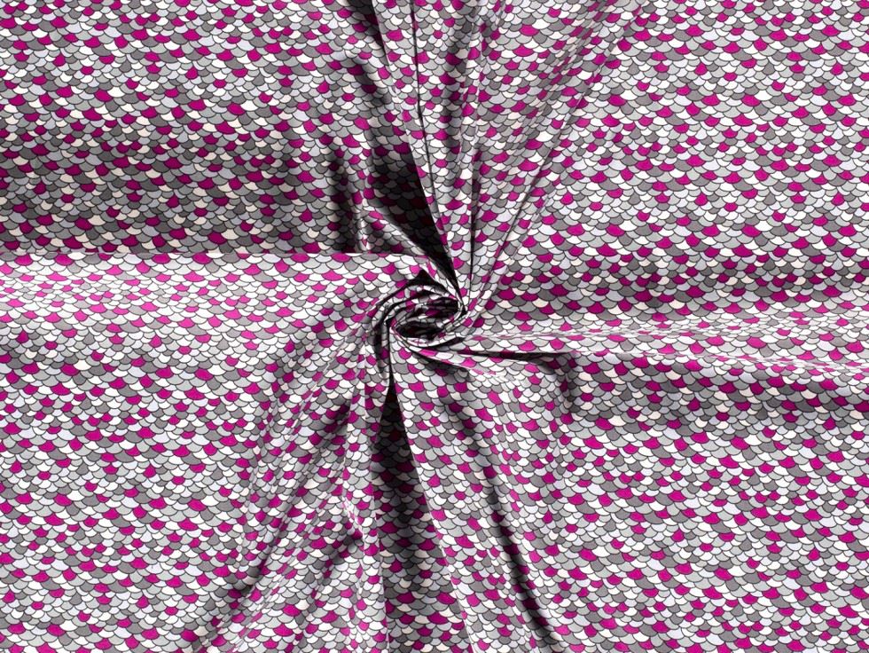 100% Cotton Poplin Fabric Light Grey
 