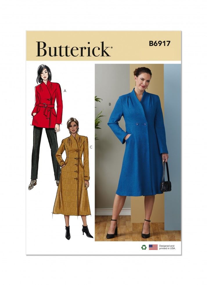 Minerva Sewing Pattern 6917 Butterick Butterick-6917-D5