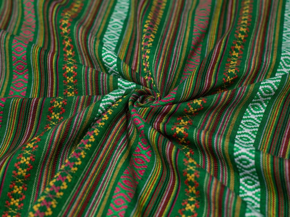 Minerva Mexico Woven Stripe Fabric 150cm / 60" Wide - per metre - Picture 5 of 10