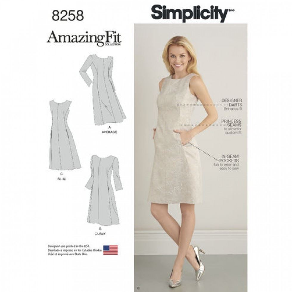 Simplicity Paper Sewing Pattern 8258
 