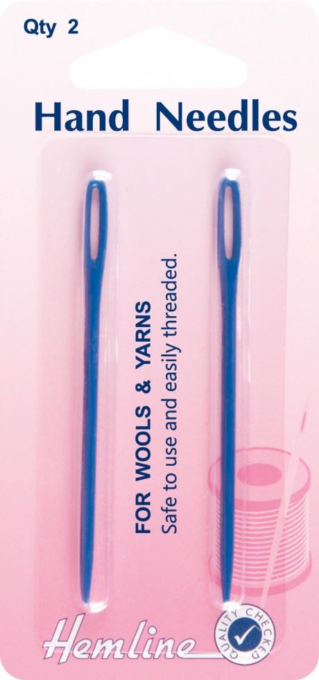 Hemline Plastic Yarn Needles