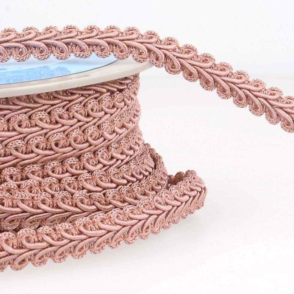 Stephanoise Gimp Braid Trim Pink
 