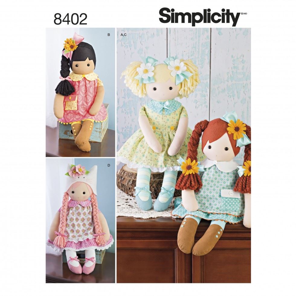 Simplicity Paper Sewing Pattern 8402
 