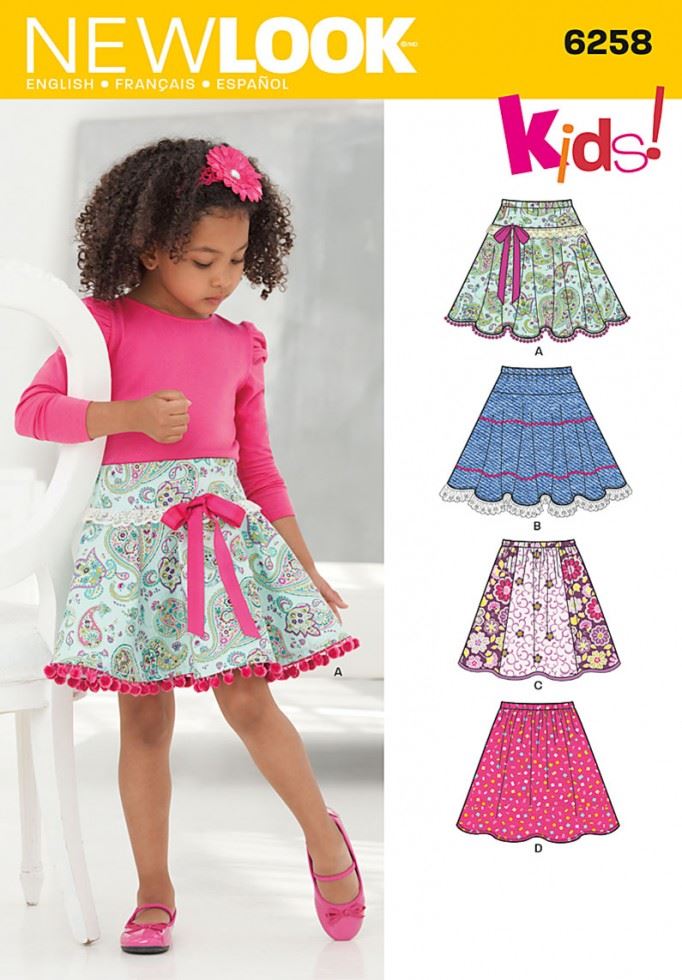 New Look Paper Sewing Pattern 6258
 