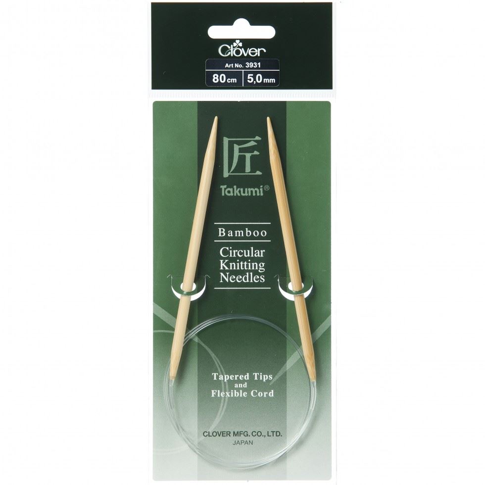 Clover Bamboo Circular Needles