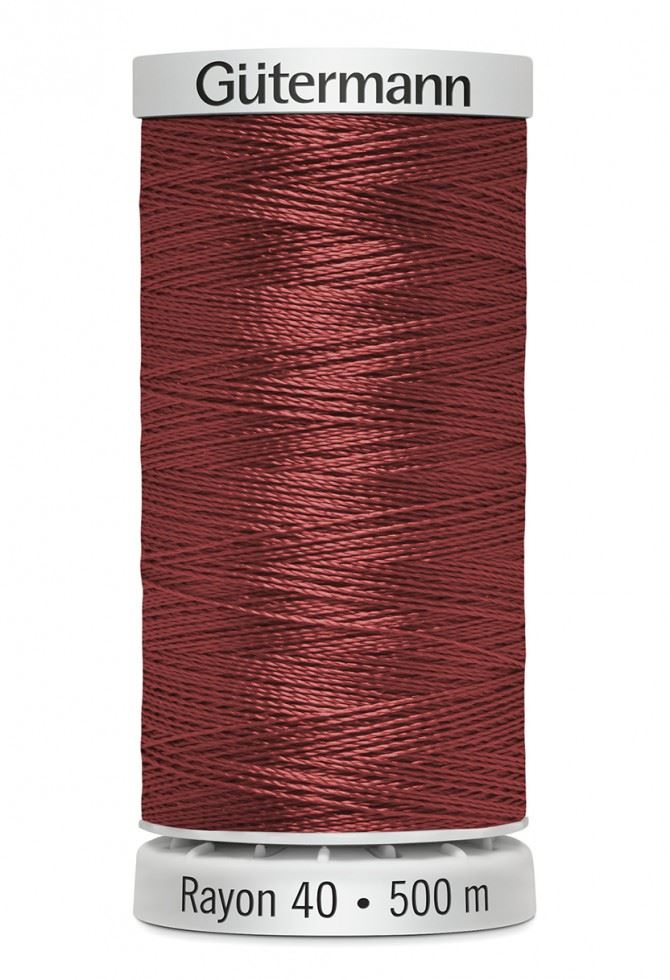Gutermann 1081 No 40 Sulky Rayon Embroidery Thread