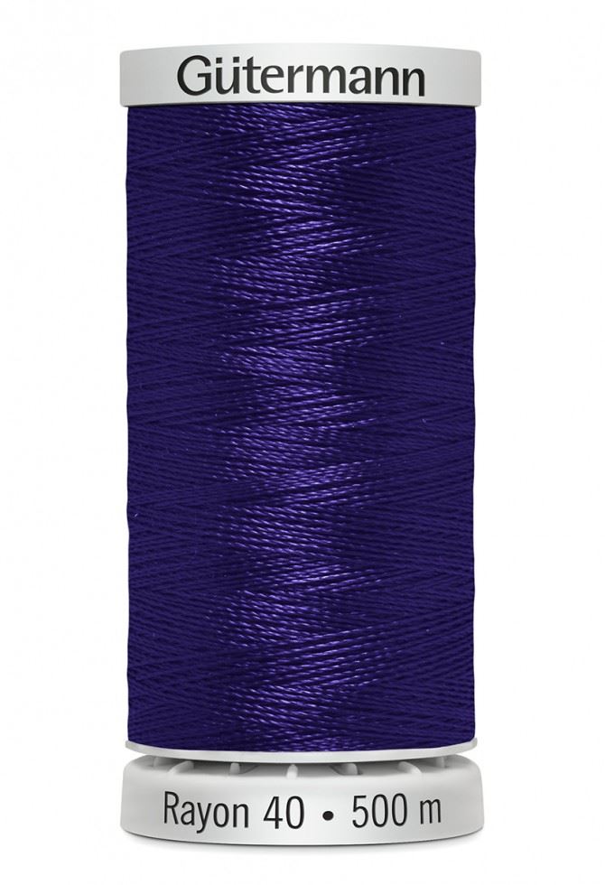 Gutermann 1112 No 40 Sulky Rayon Embroidery Thread