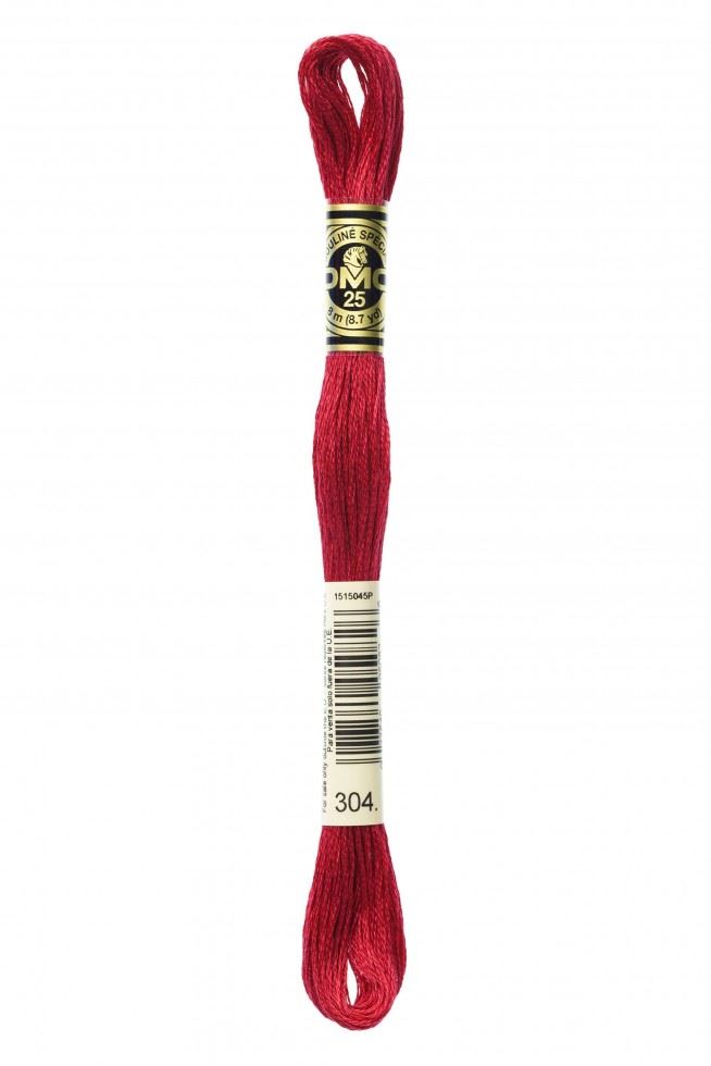 DMC Stranded Cotton Embroidery Thread 304
 