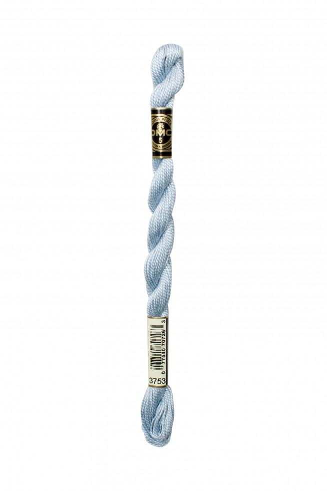 DMC Size 5 Cotton Perle Thread 3753
 