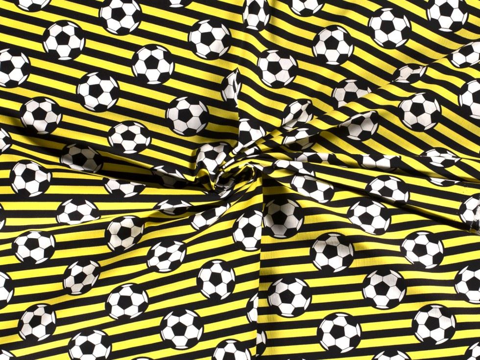 100% Cotton Poplin Fabric Yellow
 