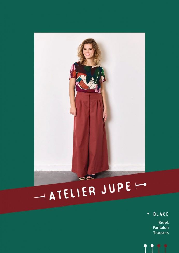 Atelier Jupe Paper Sewing Pattern Blake Trousers
 