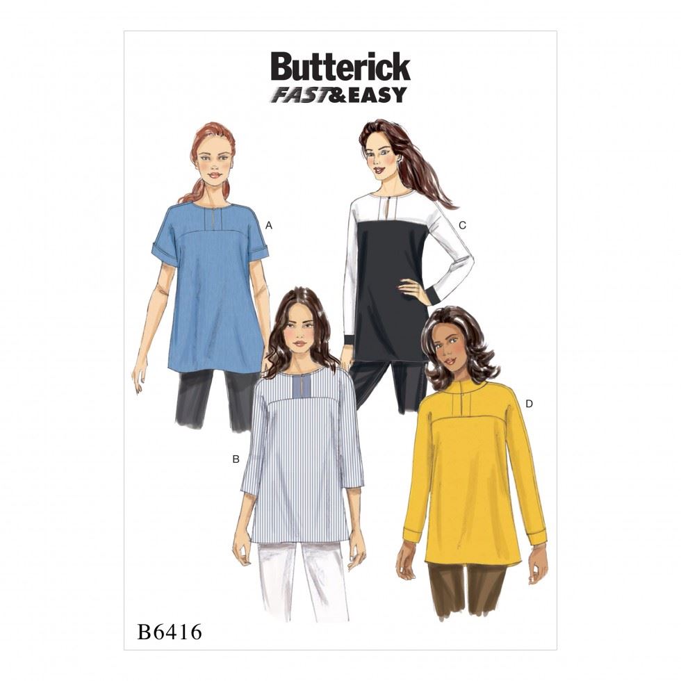Butterick Paper Sewing Pattern 6416
 