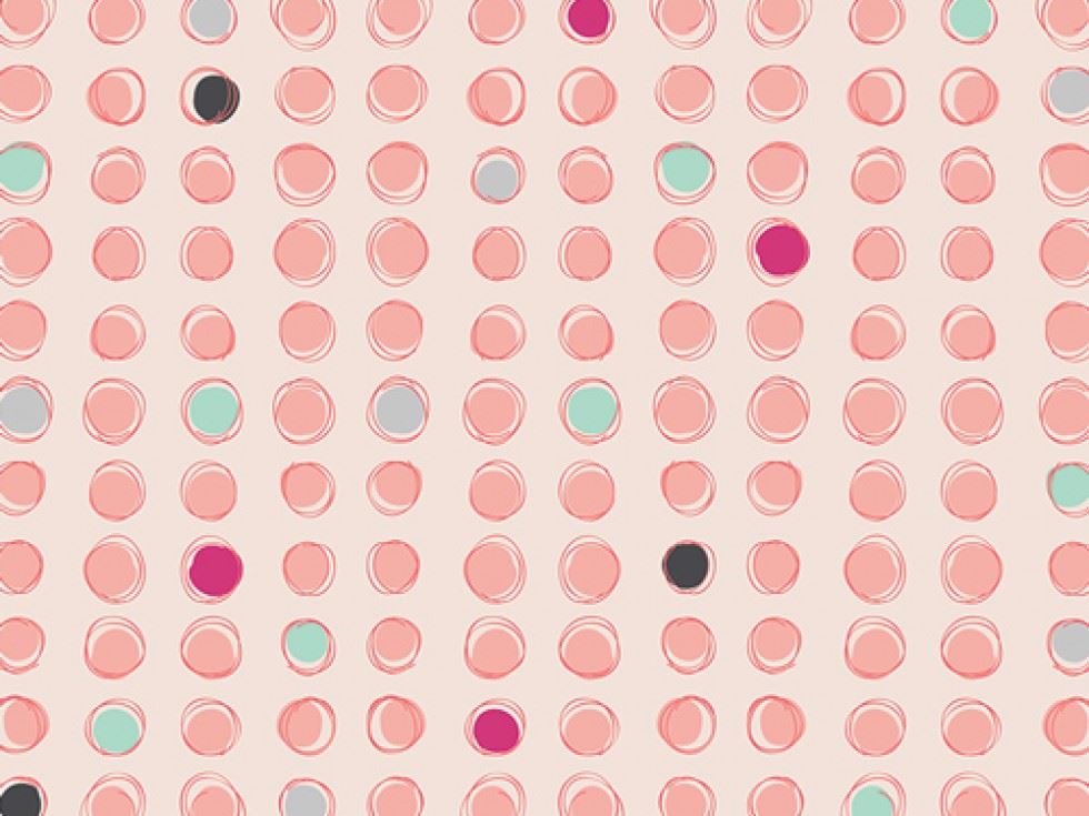 Art Gallery Fabrics Playing Pop 100% Cotton Poplin Fabric Melon