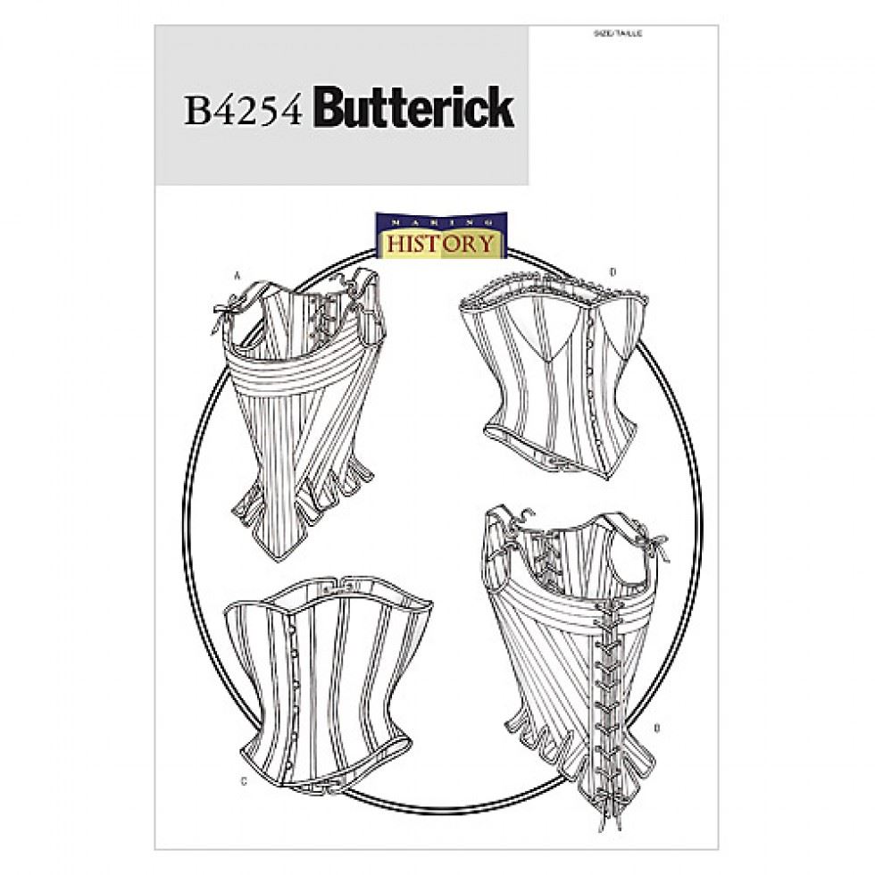 Butterick Paper Sewing Pattern 4254
 