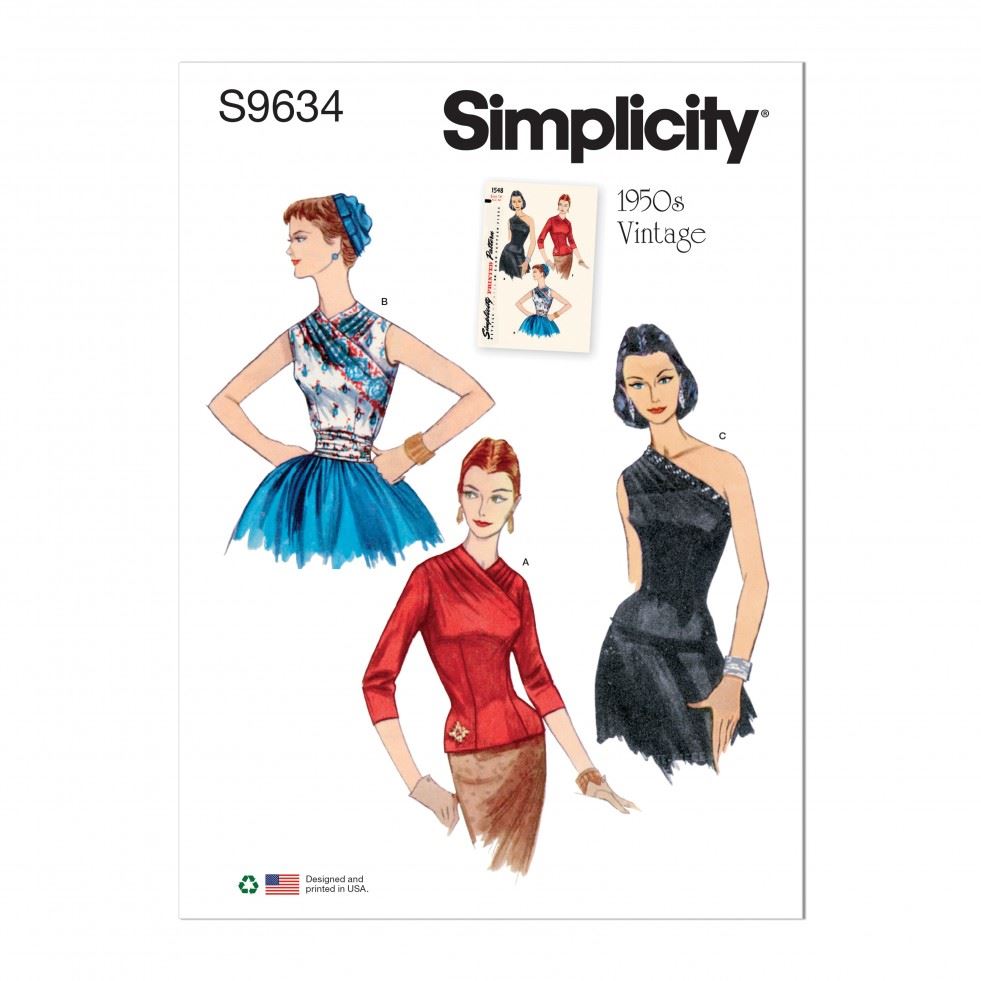 Simplicity Paper Sewing Pattern 9634
 