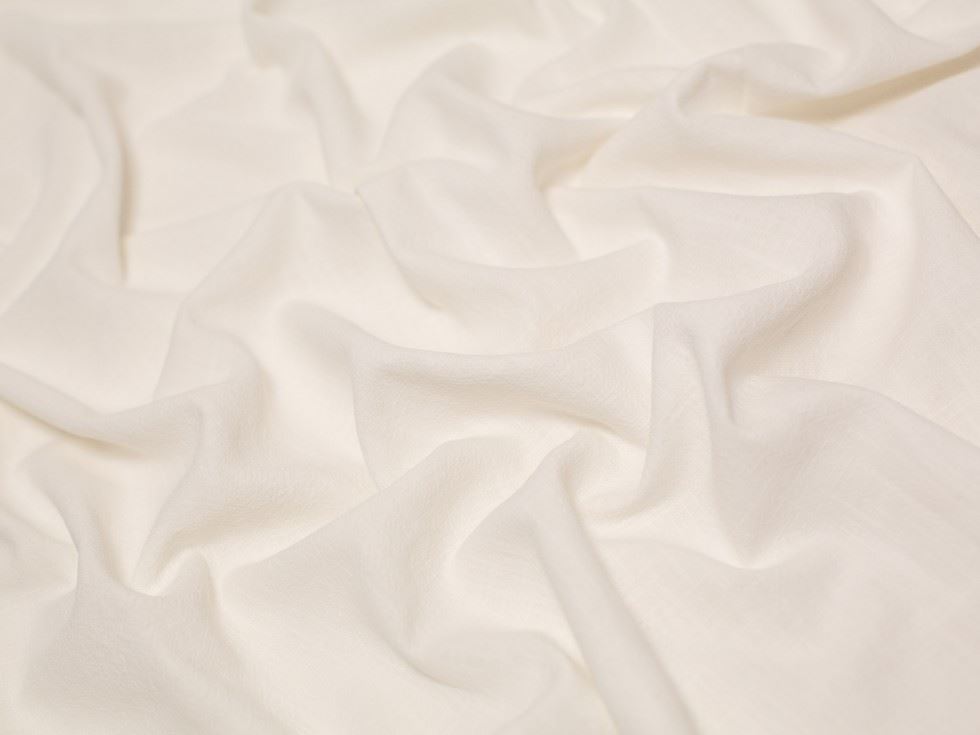 Minerva Soft Stonewashed Ramie Linen Weave Fabric Ivory Ramie/Linen Minerva Core Range Nt-02155-051