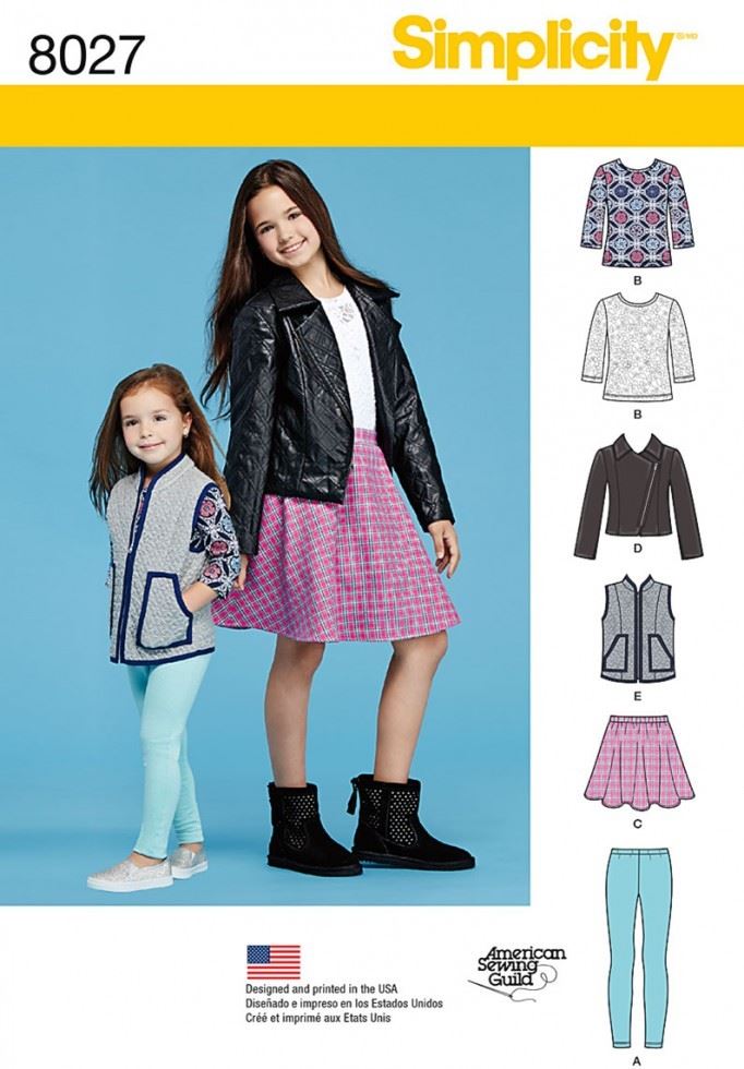 Simplicity Paper Sewing Pattern 8027
 