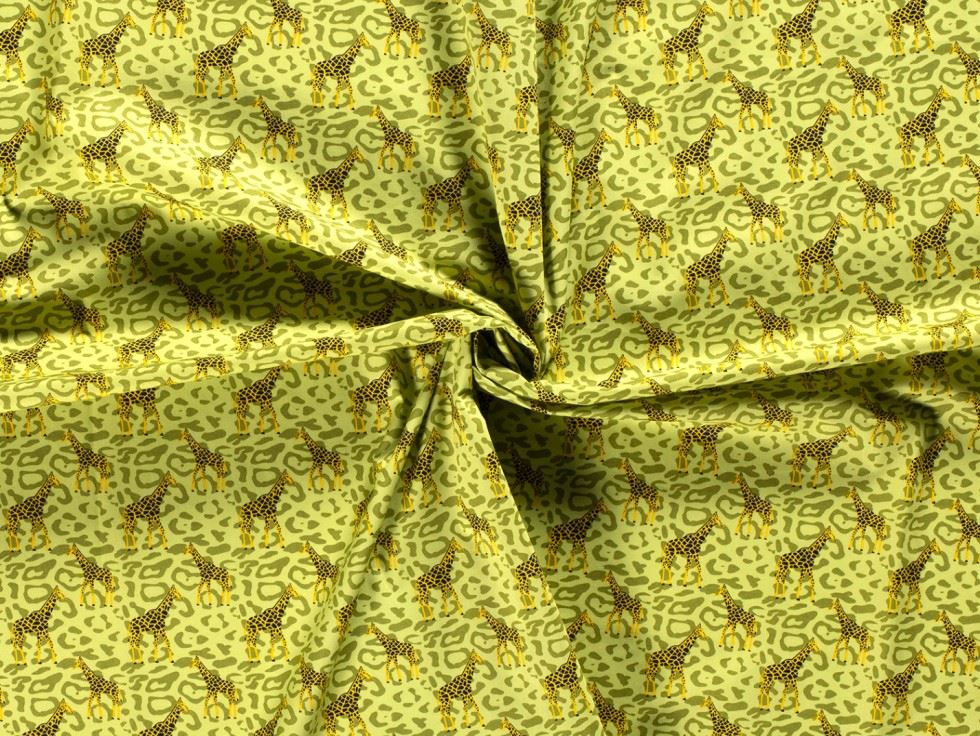 100% Cotton Poplin Fabric Green
 