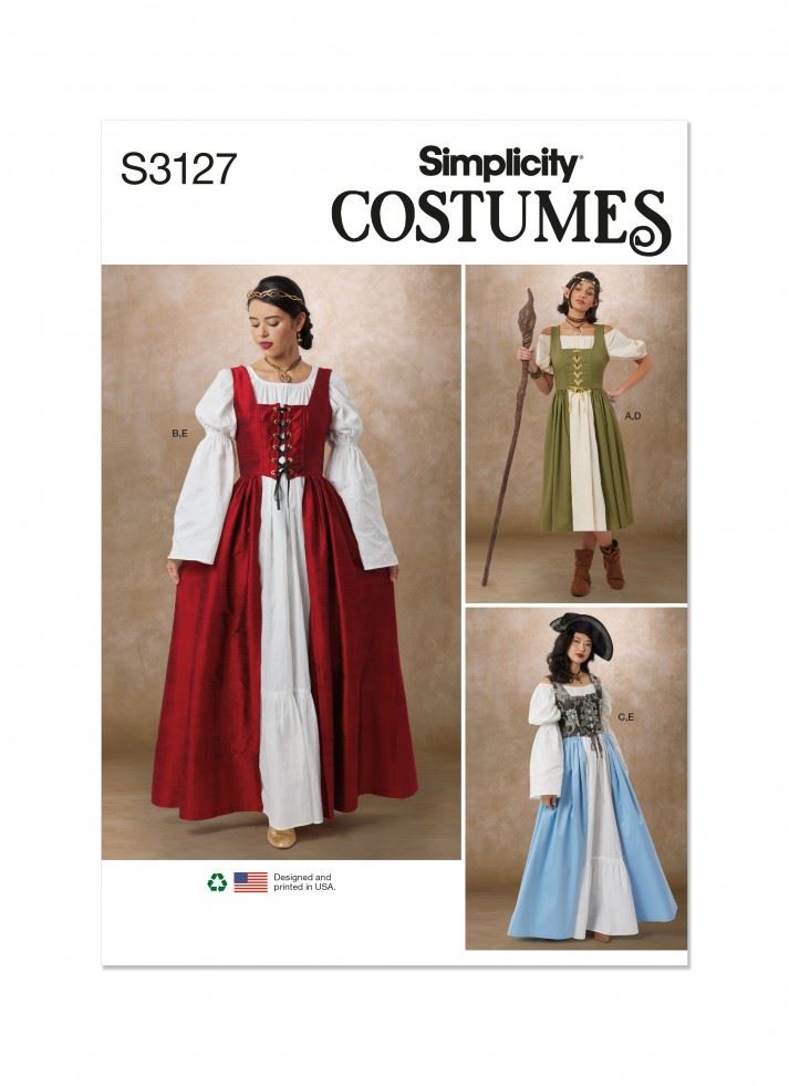 Minerva Sewing Pattern 3127 Simplicity Simplicity-3127-K5