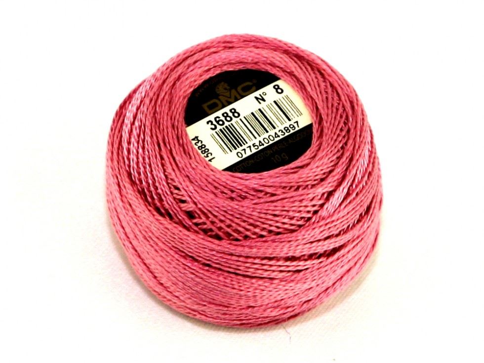 Dmc 3688 Size 8 Cotton Perle Thread