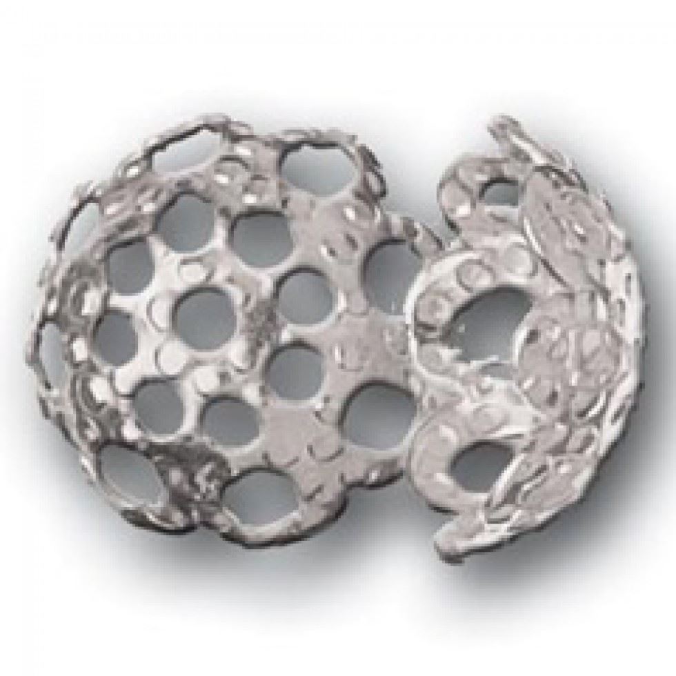 Trimits Silver Filigree Cap Findings (Value Pack Of 3)