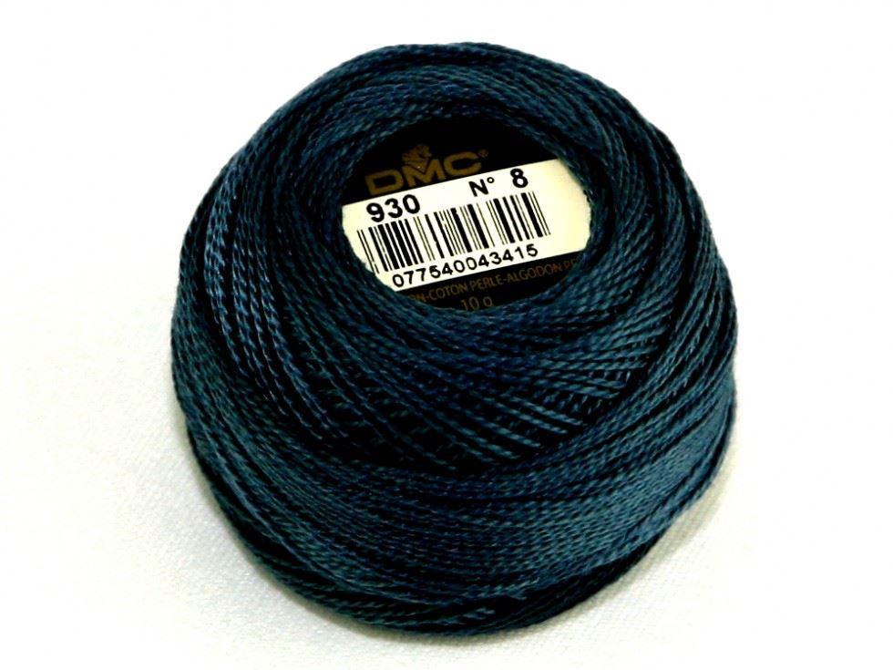 DMC Size 8 Cotton Perle Thread 930
 