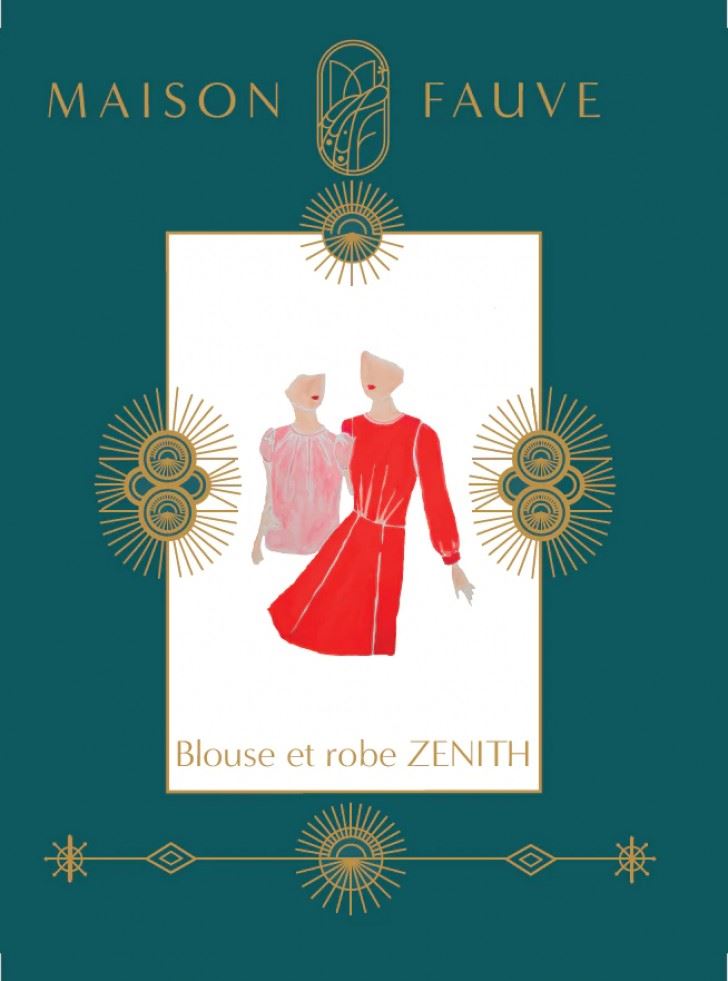 Maison Fauve Sewing Pattern Zenith Dress & Blouse