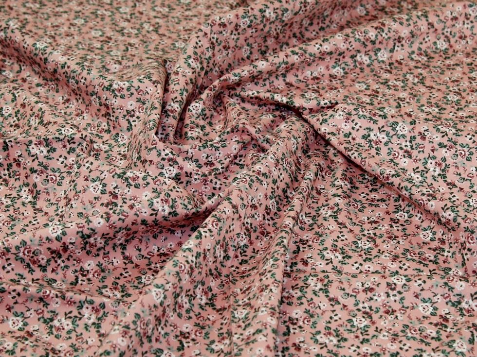 John Louden Rose 100% Cotton Poplin Fabric