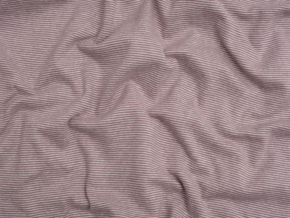 Minerva Core Range Baby Soft Yarn Dyed Tubular Ribbing Stretch Knit Fabric Mauve